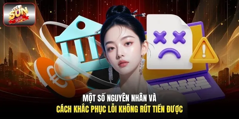 Một số nguyên nhân và cách khắc phục lỗi không rút tiền được